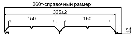 Фото: Сайдинг Lбрус-XL-Н-14х335 (ECOSTEEL_MA-12-Античный Дуб-0.45) в Красноармейске