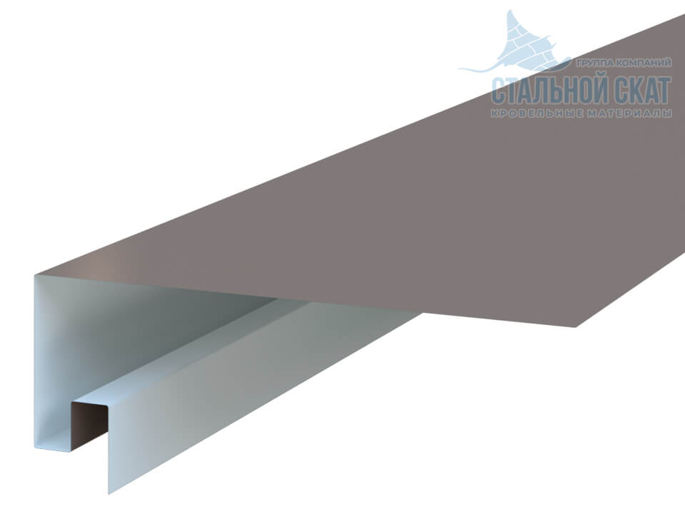 Планка откоса сложная 3D 245х75х2000 (VALORI-20-OxiBeige-0.5) в Красноармейске