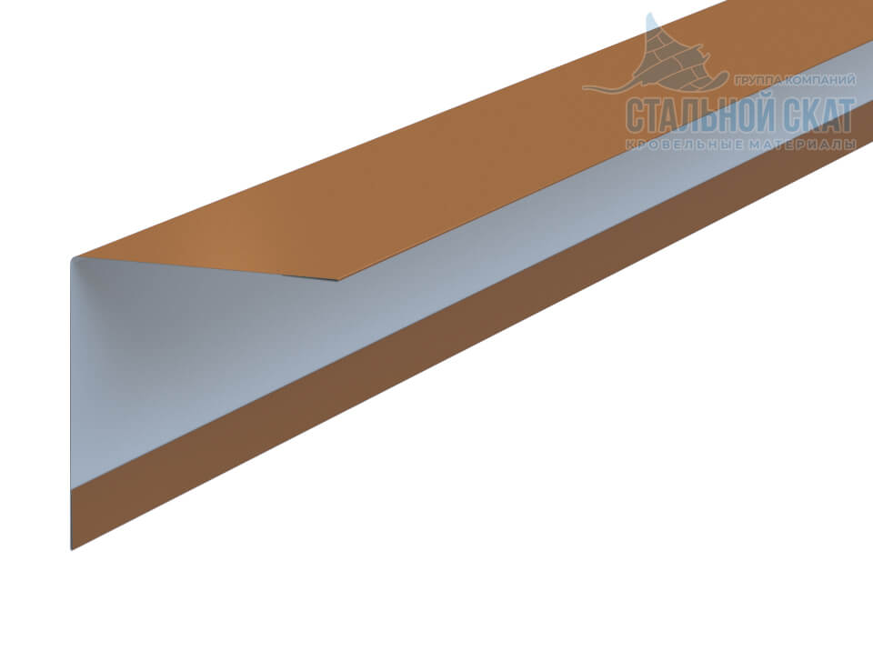 Планка угла наружного 50х50х2000 (PURMAN-20-Argillite-0.5) в Красноармейске