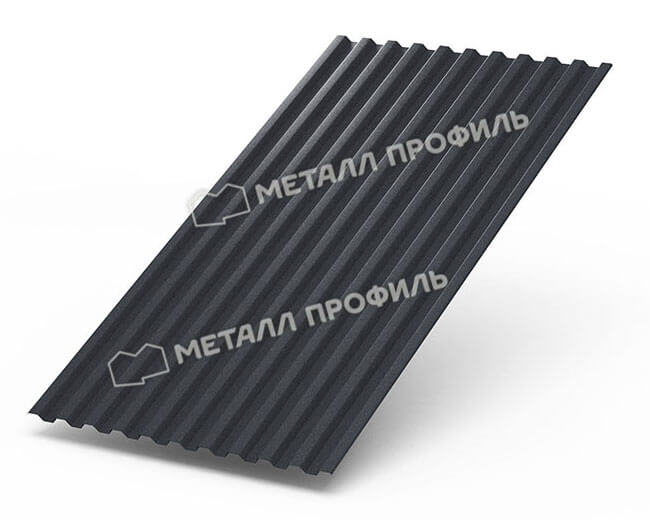 Профнастил С21 х 1000 - B (Steelmatt-20-7024-0.4±0.08мм) в Красноармейске