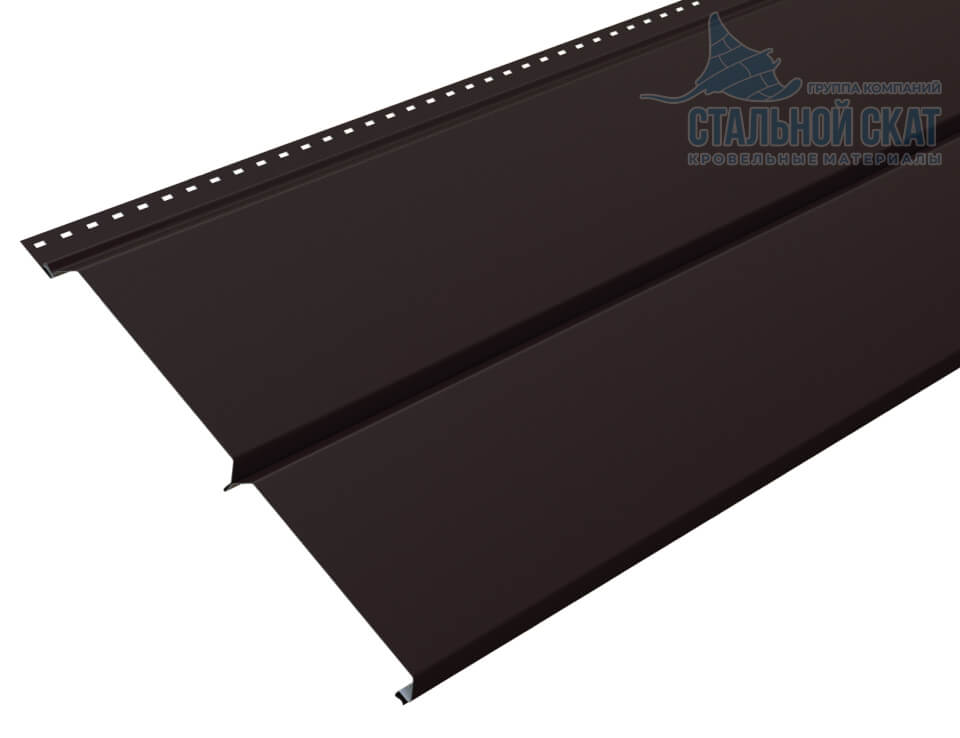 Сайдинг Lбрус-XL-14х335 (VALORI-20-DarkBrown-0.5) в Красноармейске