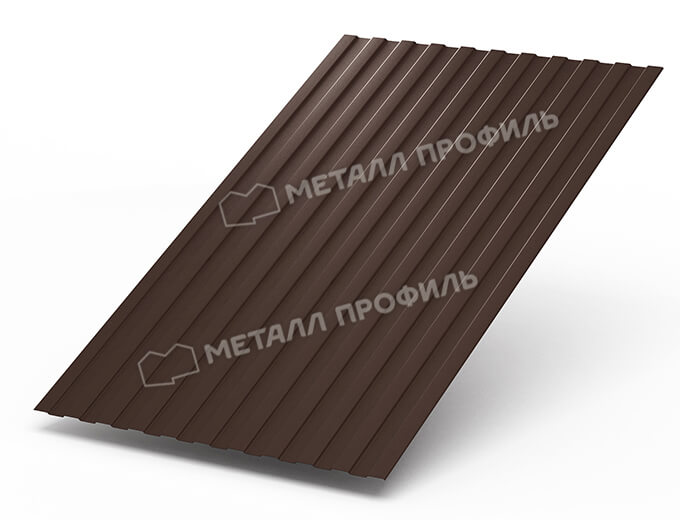 Фото: Профнастил С8 х 1150 - B (Steelmatt-20-8017-0.4±0.08мм) в Красноармейске