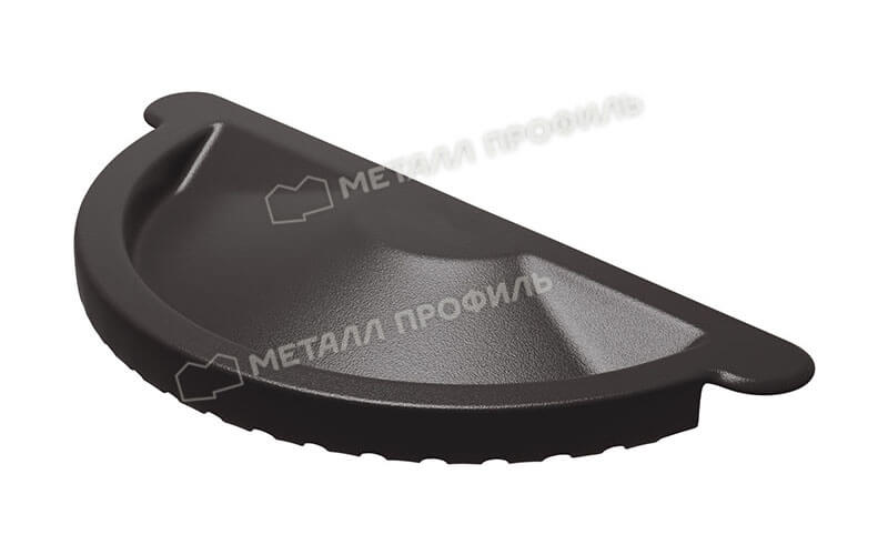 Заглушка желоба D125 Foramina Freeze (FRZ_D-01-DarkBrownDarkBrown-0.6) в Красноармейске